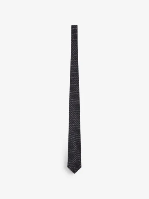 Lardini patterned silk tie