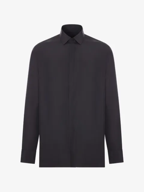TOM FORD Habotei concealed-placket silk shirt