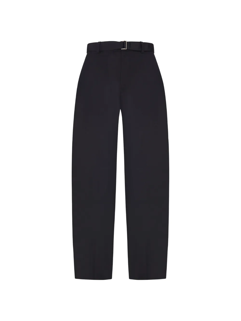 sacai belted straight-leg trousers - Schwarz