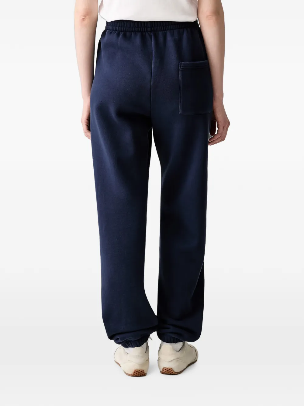 Sporty & Rich Syracuse embroidered track pants Blauw