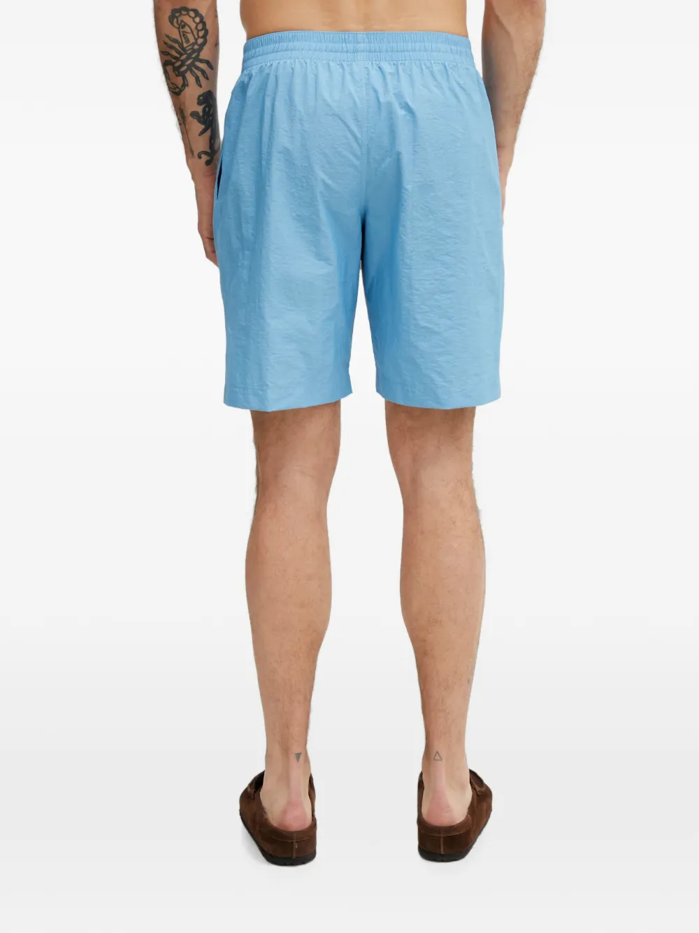MM6 Maison Margiela Zwembroek met trekkoordtaille Blauw
