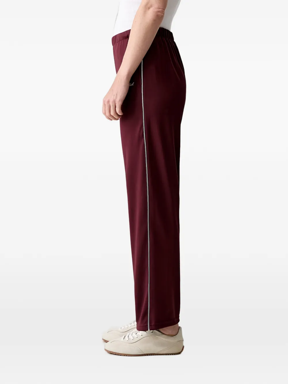 Sporty & Rich Trainingsbroek met geborduurd logo Rood