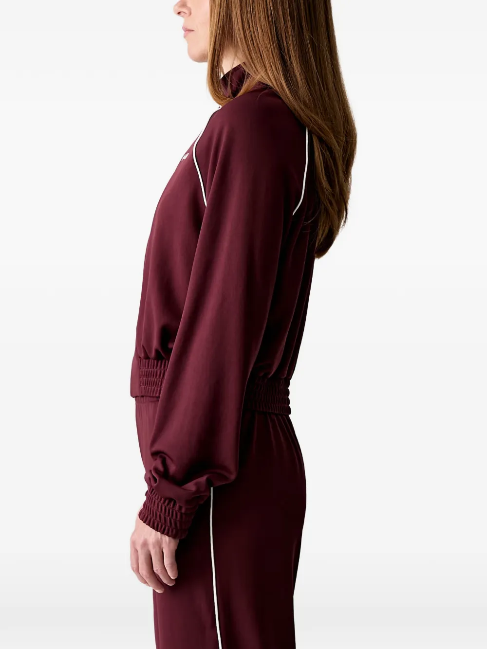 Sporty & Rich Trainingsjack met geborduurd logo Rood