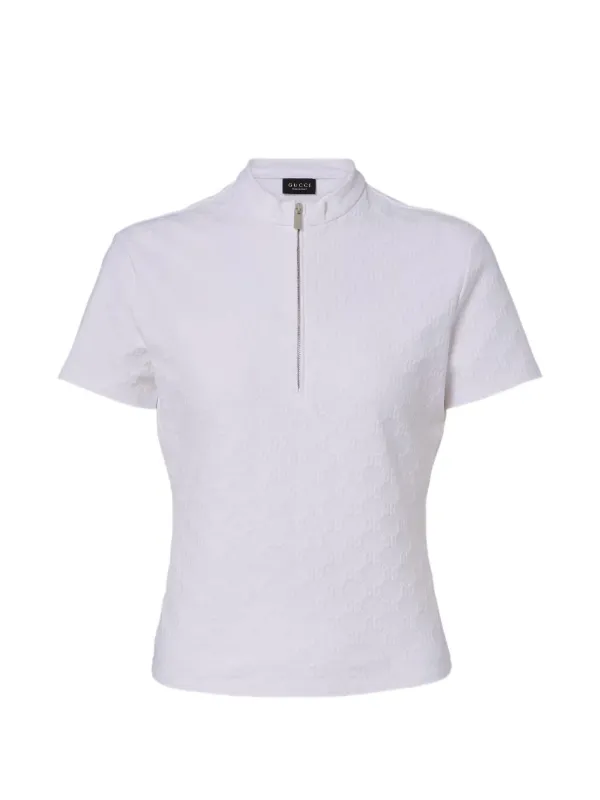 Gucci GG Jacquard T-shirt in White