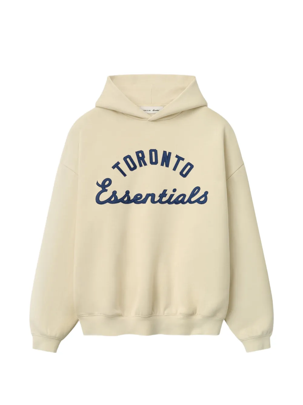 FEAR OF GOD ESSENTIALS Toronto logo-print hoodie - Toni neutri