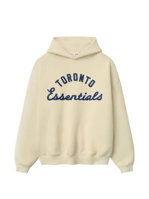 FEAR OF GOD ESSENTIALS Toronto logo-print hoodie