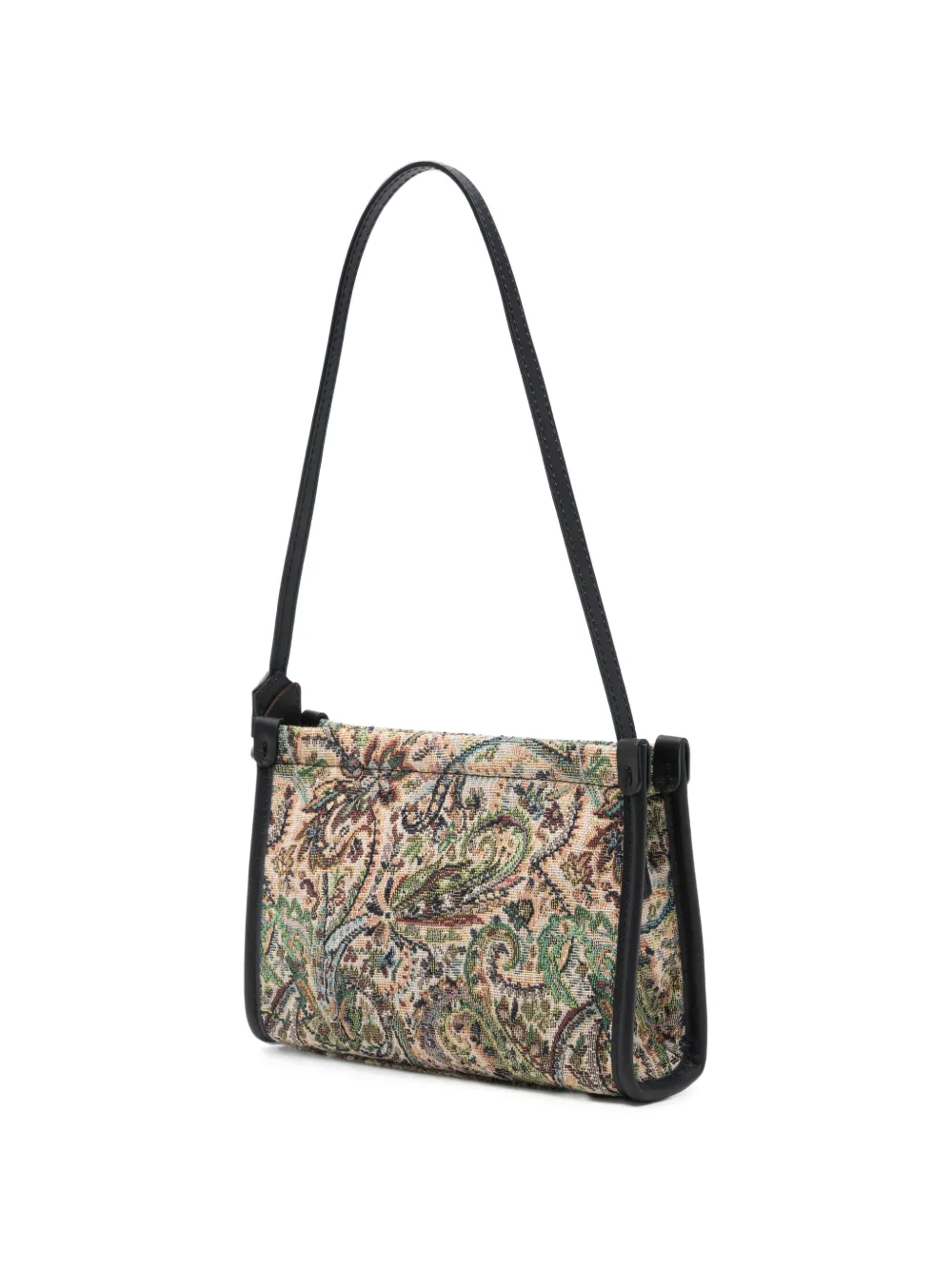 ETRO KIDS Schoudertas met geborduurd logo Beige