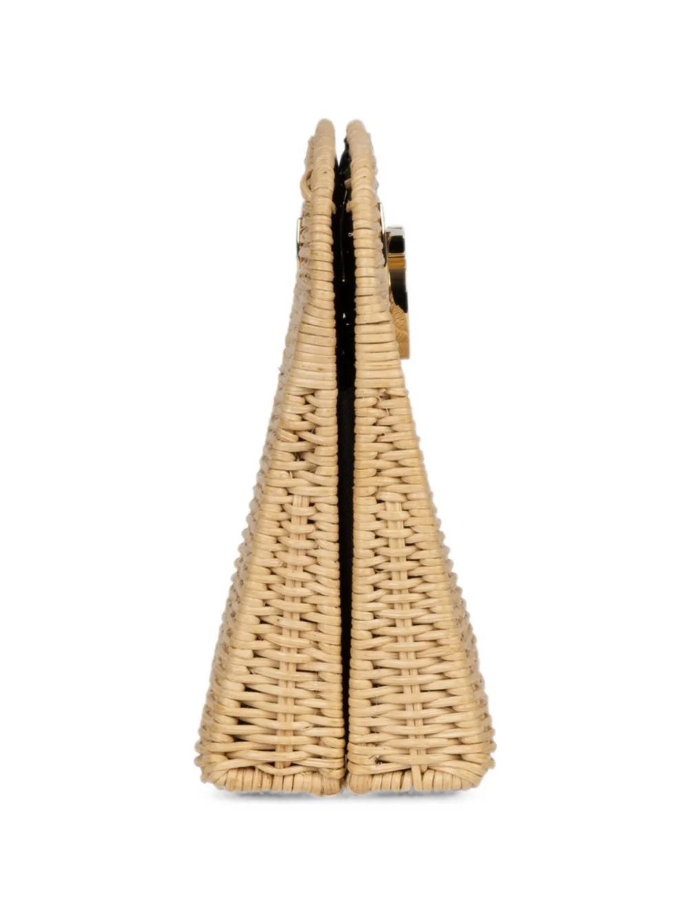 Ferragamo Kleine Diana clutch Beige