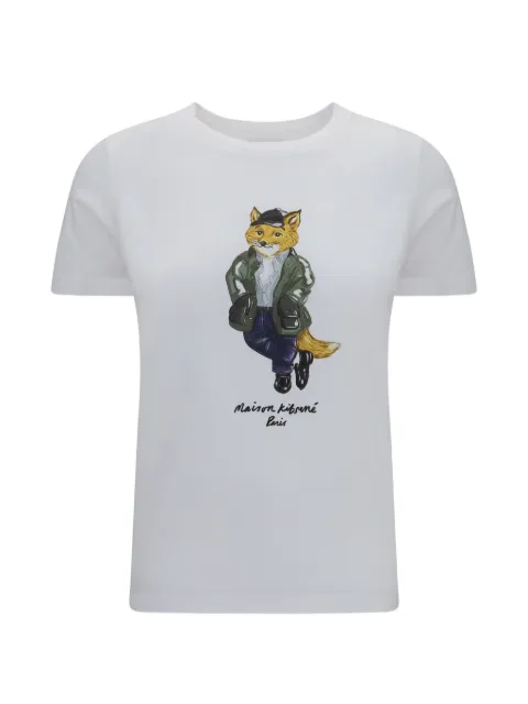 Maison Kitsuné Weekend Fox graphic-print T-shirt