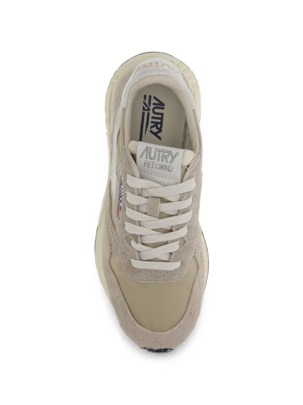 Autry Reelwind panelled sneakers Beige