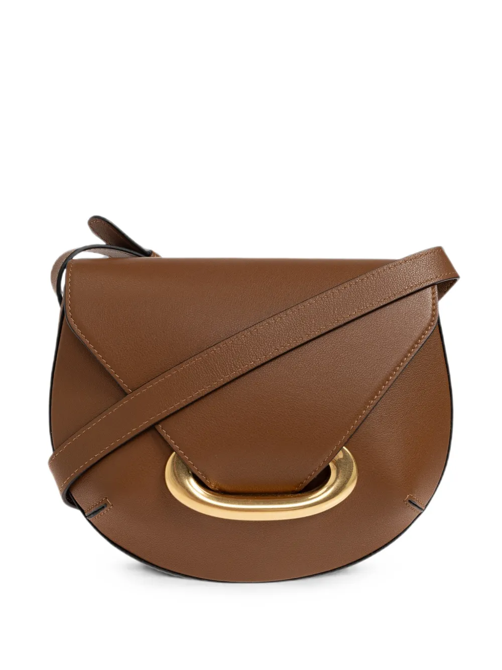 Wandler Veneto Leather Cross Body Bag In Brown