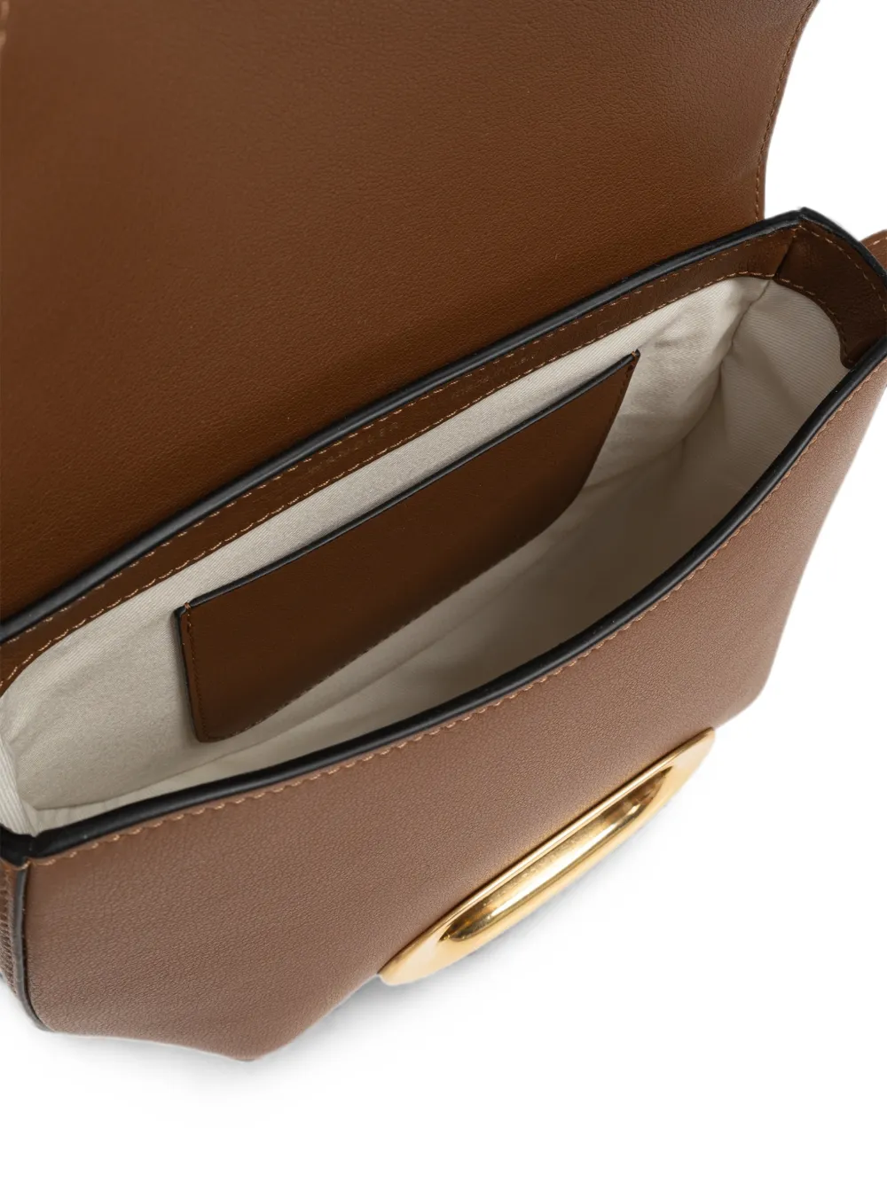 Wandler Veneto leren crossbodytas Bruin