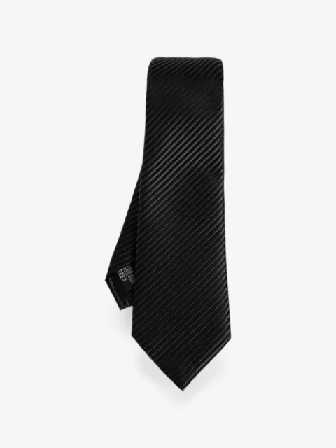 Giorgio Armani diagonal-stripe pointed tie