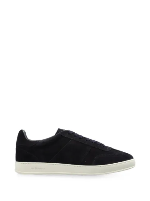Kiton lace-up leather sneakers