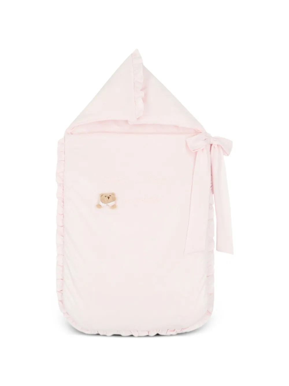 NANAN Sacco nanna Teddy Bear con ruches - Rosa