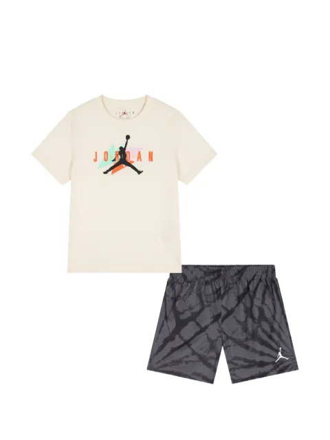 Nike Kids Jordan graphic-print shorts set