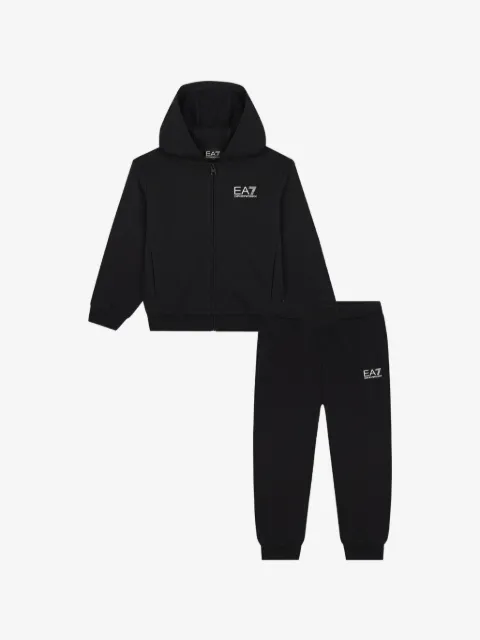 Ea7 Emporio Armani logo-print cotton track suit