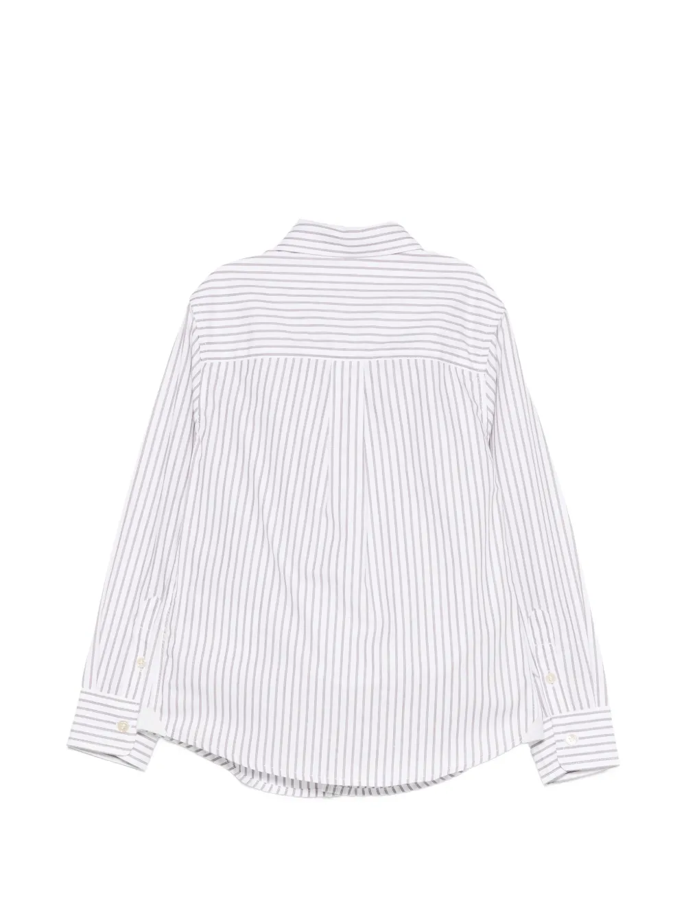 Eleventy Kids Gestreept shirt Wit