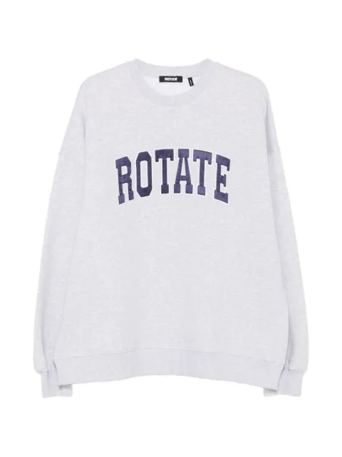 ROTATE BIRGER CHRISTENSEN logo-appliqué sweatshirt