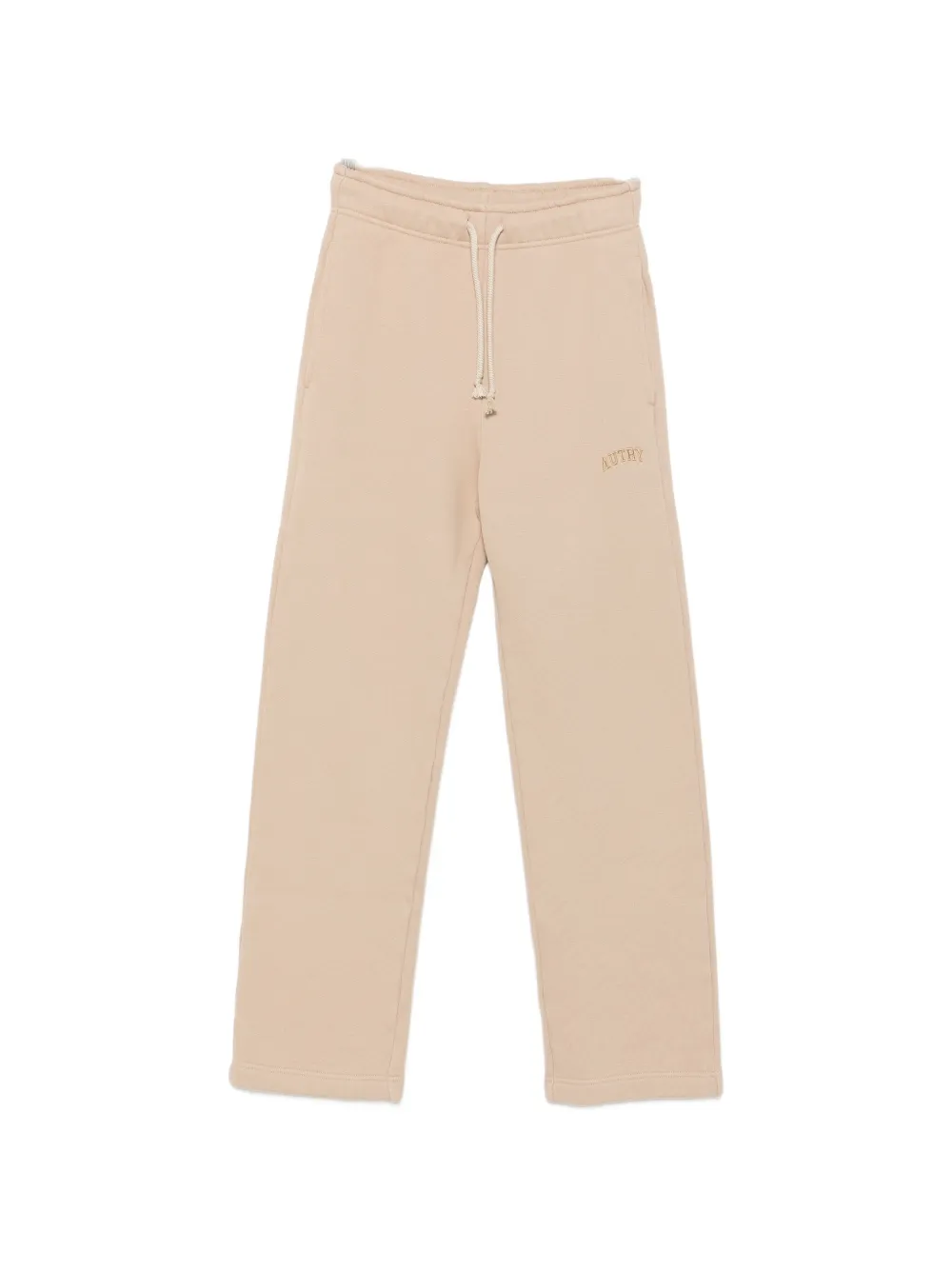 Autry Logo-embroidered Drawstring Track Pants In Neutral