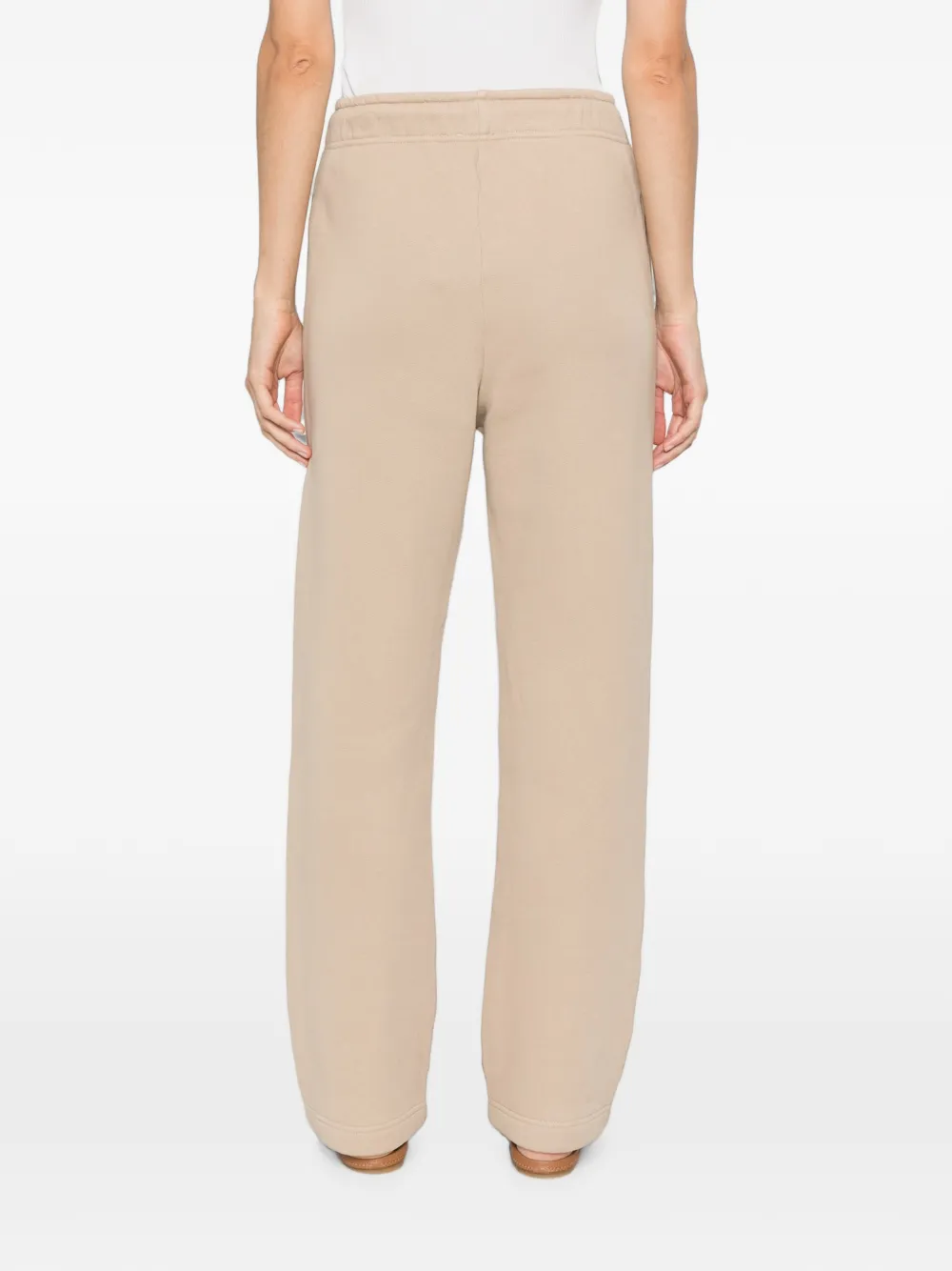 Autry Trainingsbroek met geborduurd logo Beige