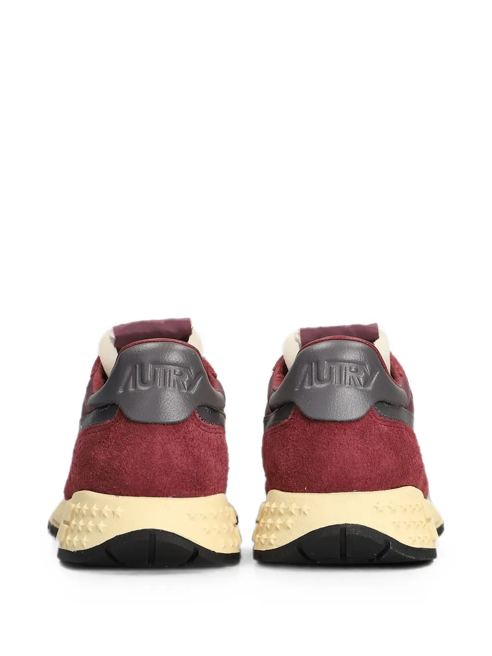 Autry Reelwind Low suede sneakers Rood