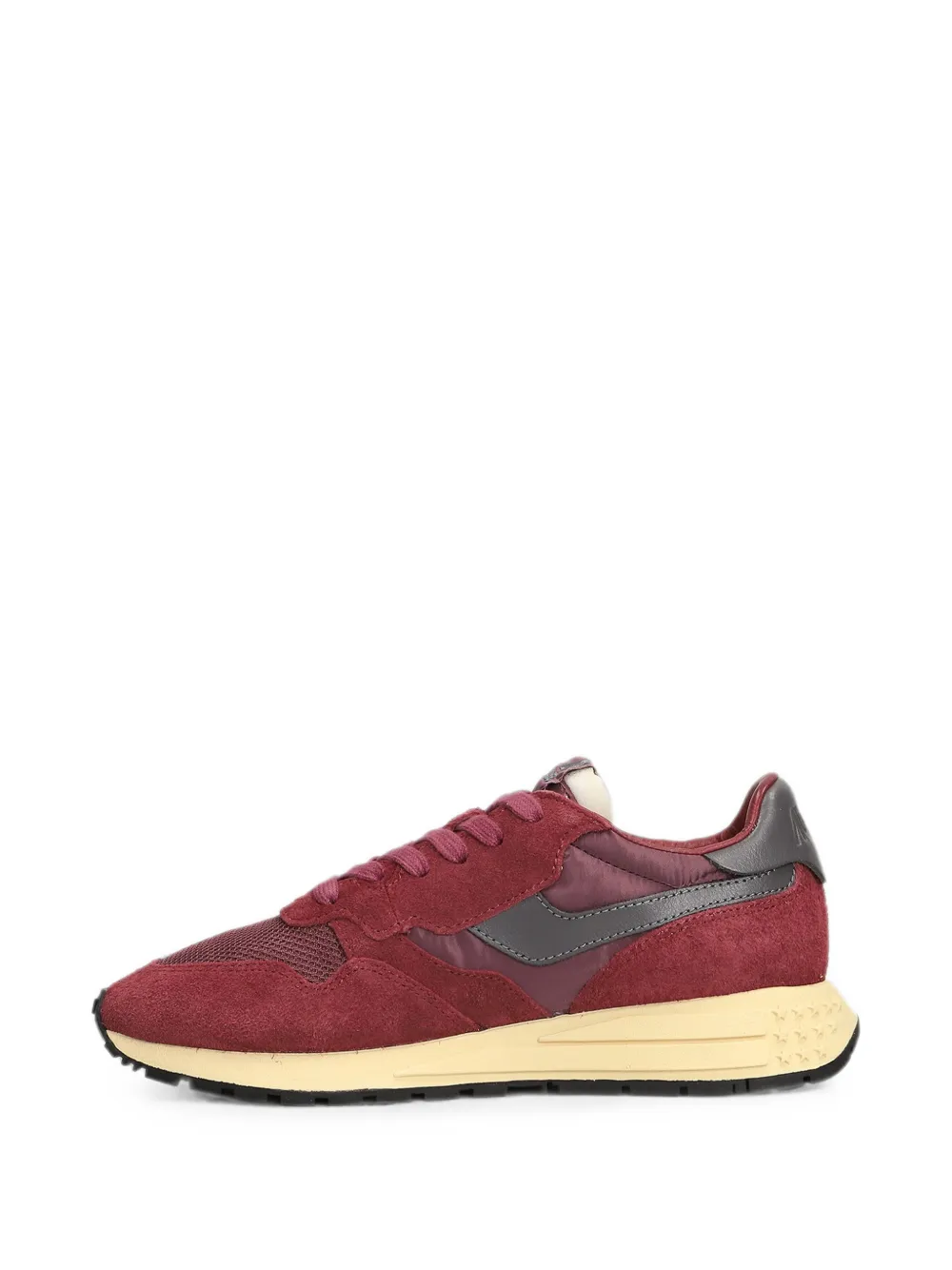 Autry Reelwind Low suede sneakers Rood