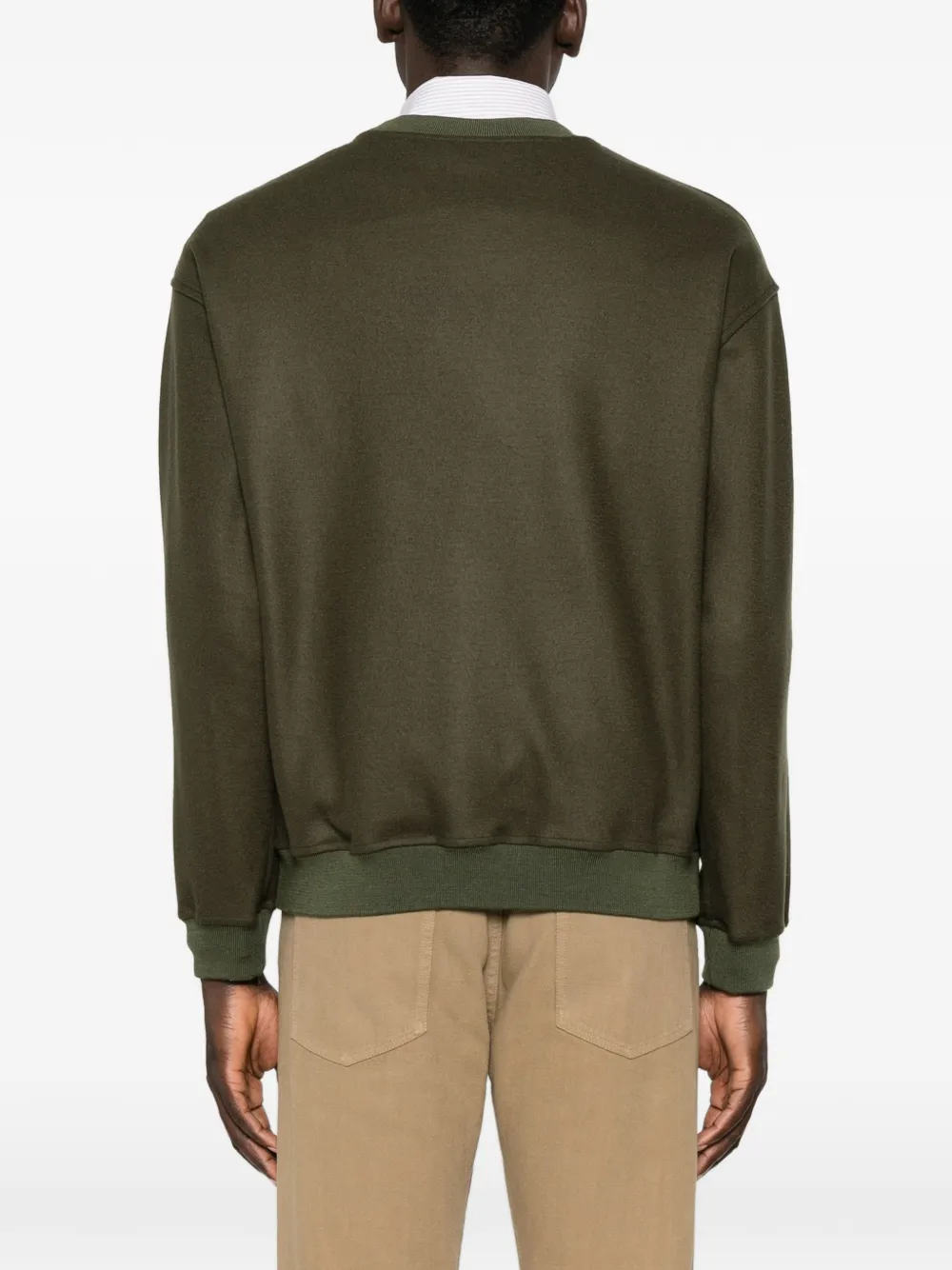 Jil Sander Sweater met ronde hals Groen