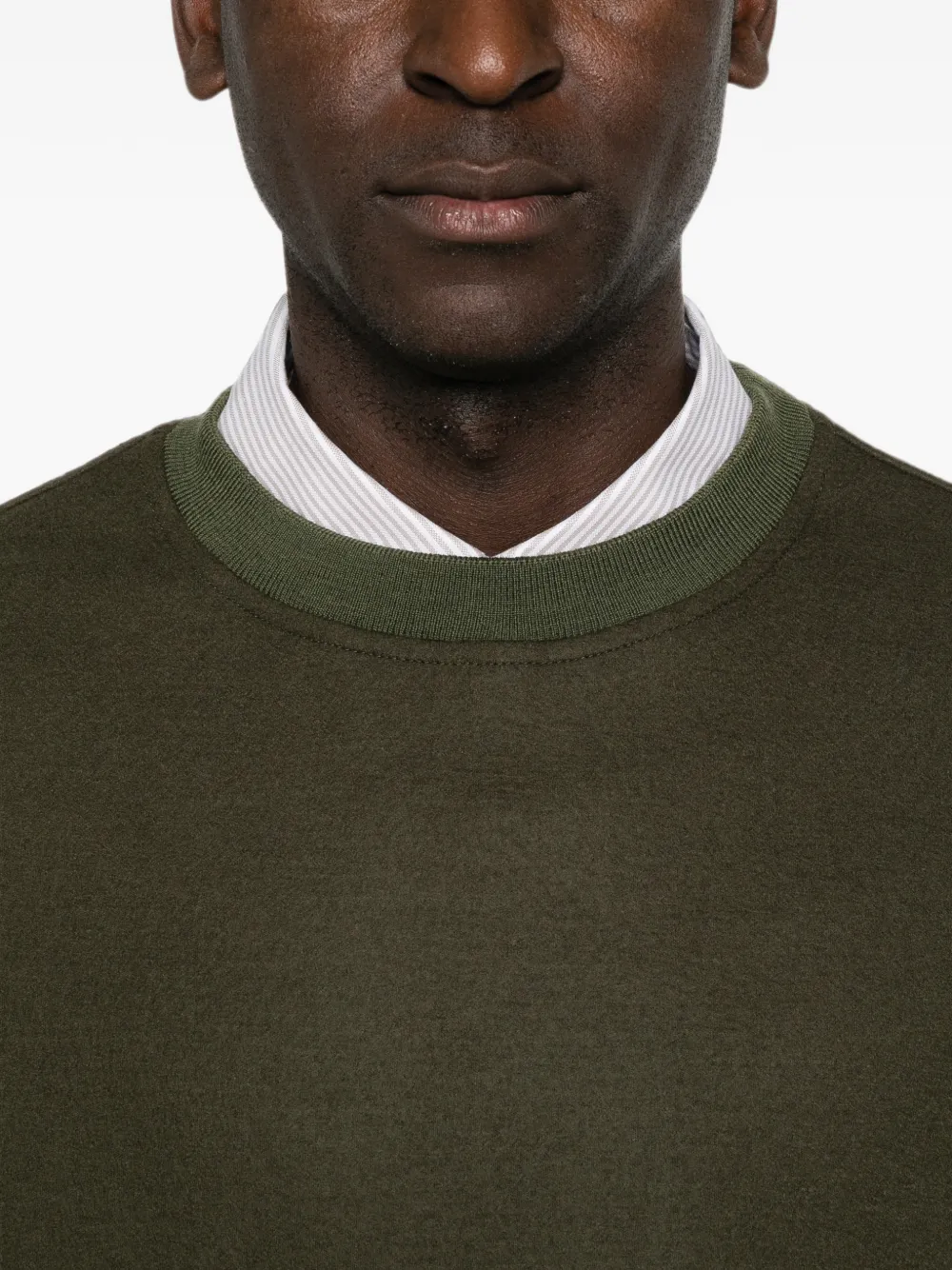 Jil Sander Sweater met ronde hals Groen