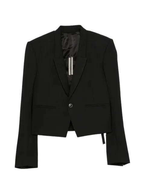 Rick Owens buckle-strap cropped blazer
