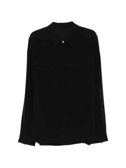 Rick Owens camisa de manga larga