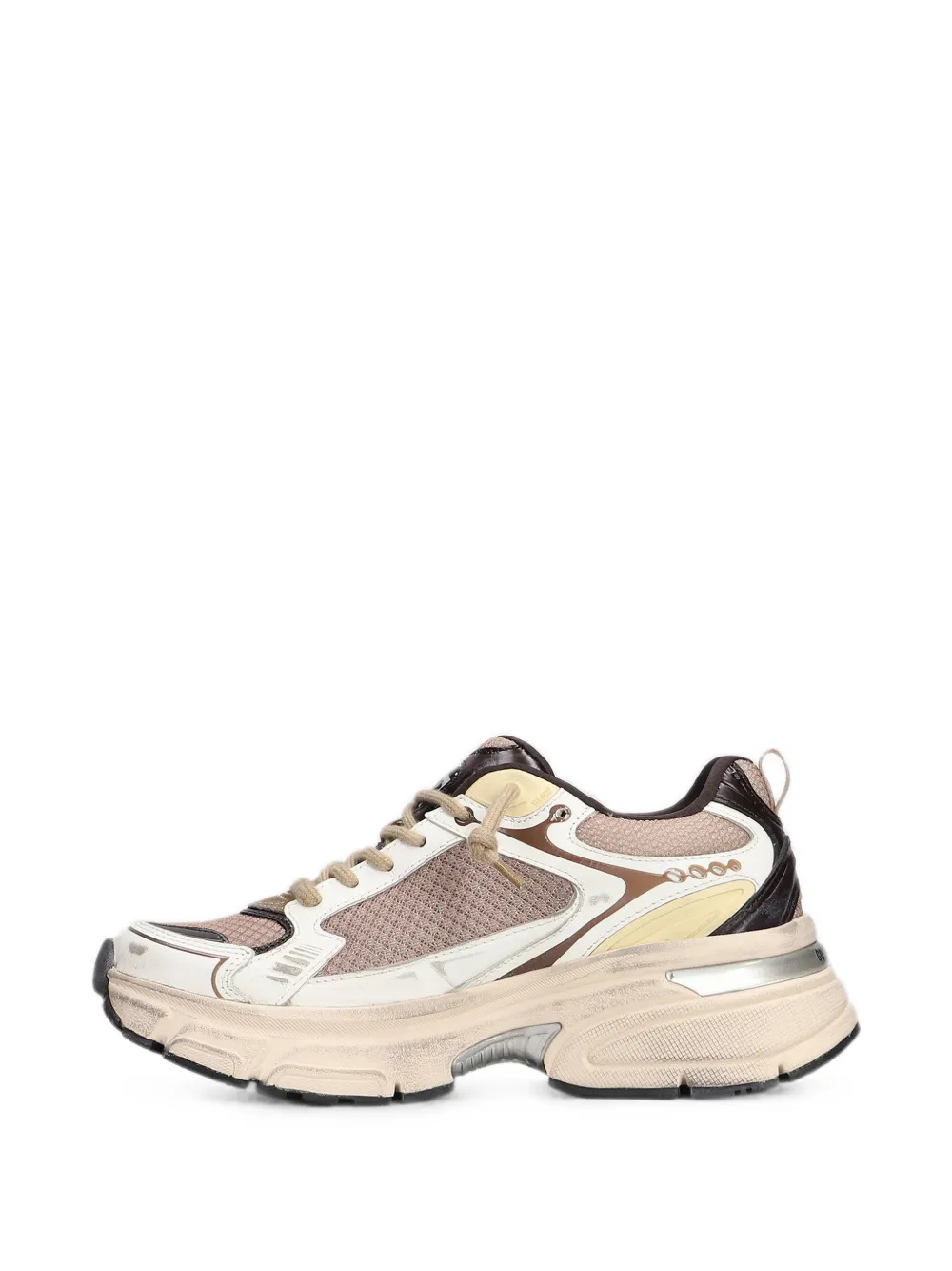 Golden Goose Light Star leather sneakers Wit