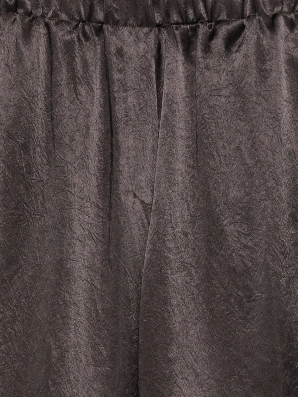 Alysi Shorts met elastische tailleband Bruin