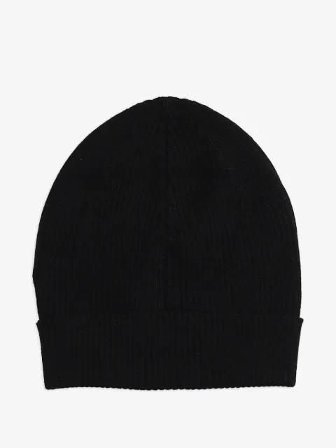 Rick Owens ribbed beanie hat