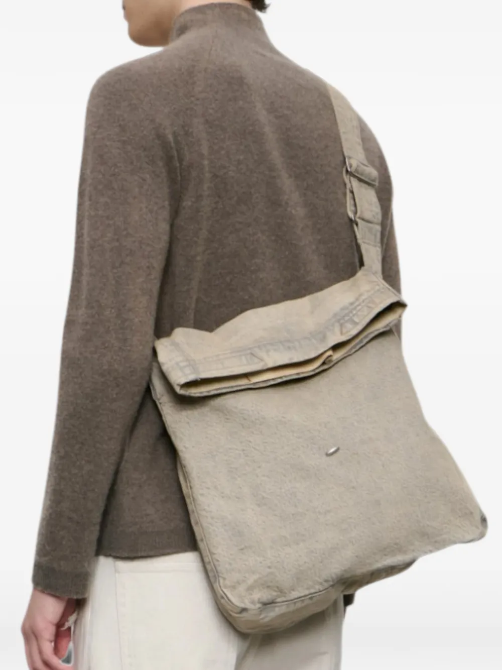 OUR LEGACY Sling denim tas Grijs
