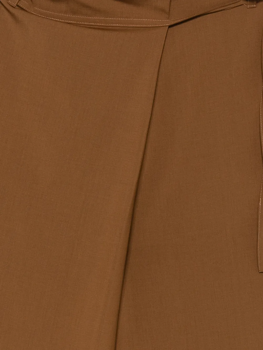 Alysi Broek met wikkel-effect Bruin