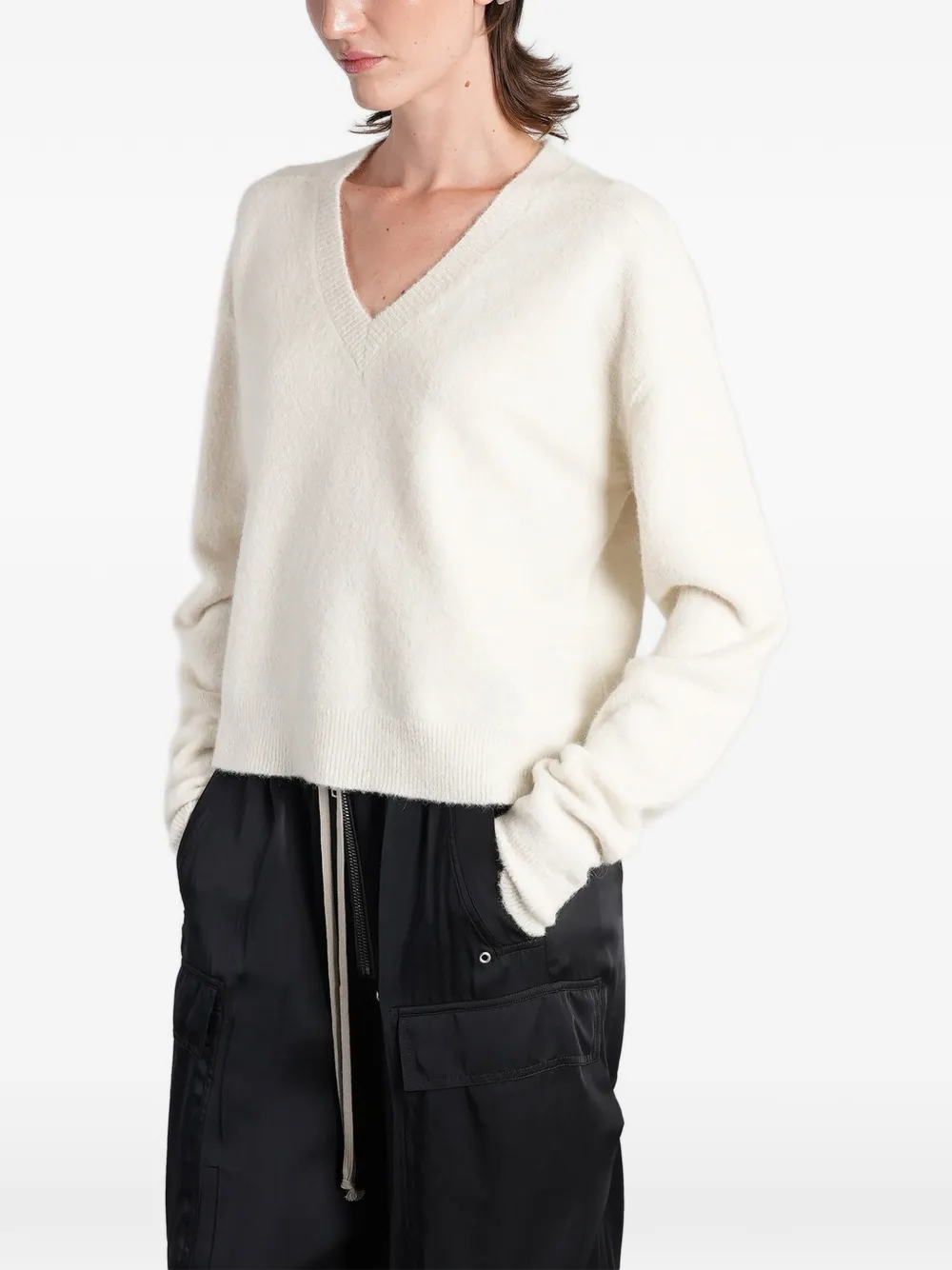 Rick Owens Trui met V-hals Wit
