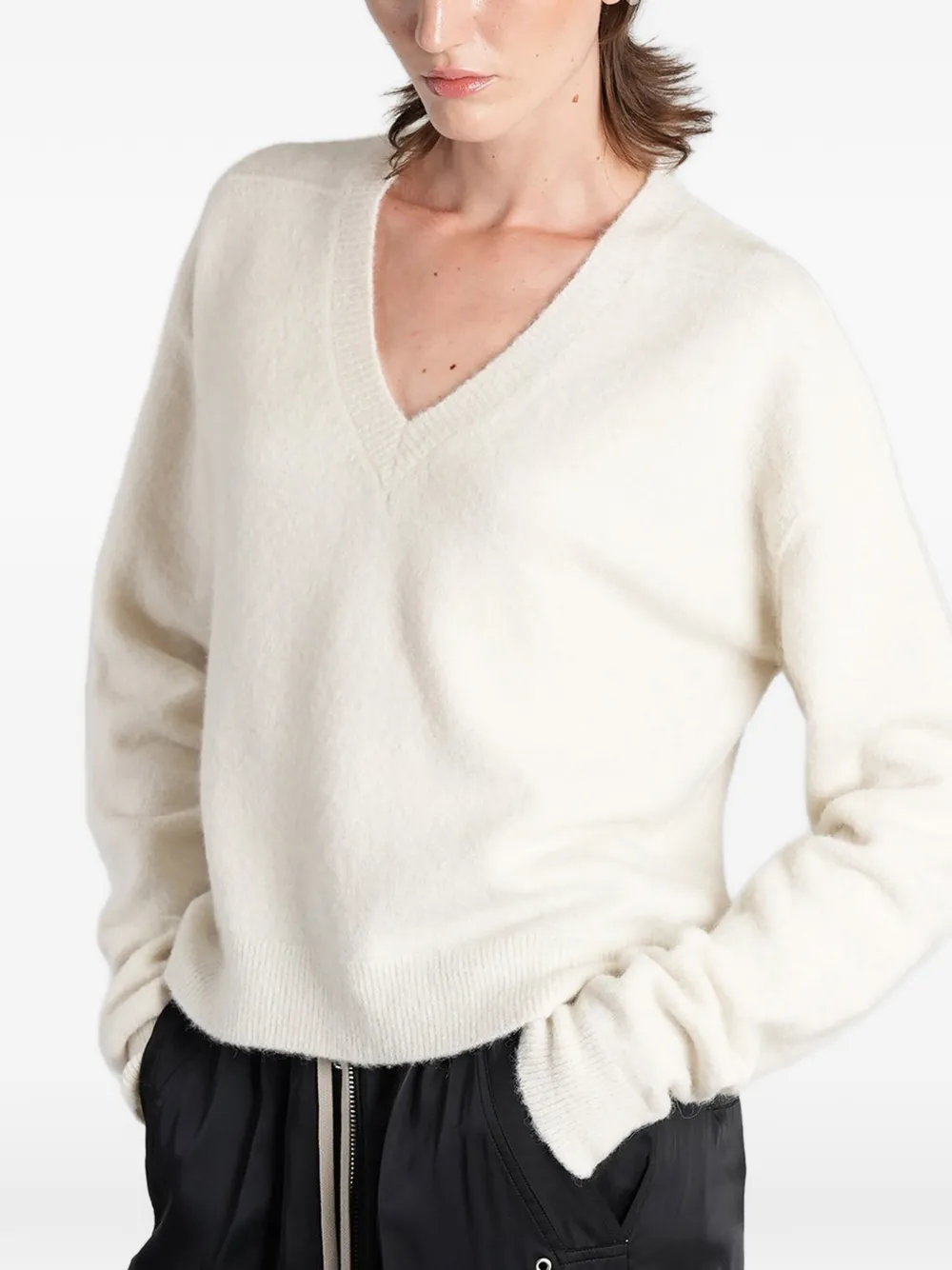 Rick Owens Trui met V-hals Wit