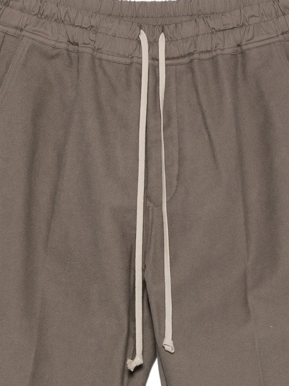 Rick Owens Straight broek met trekkoord Grijs