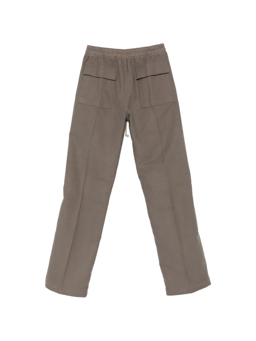 Rick Owens Straight broek met trekkoord Grijs