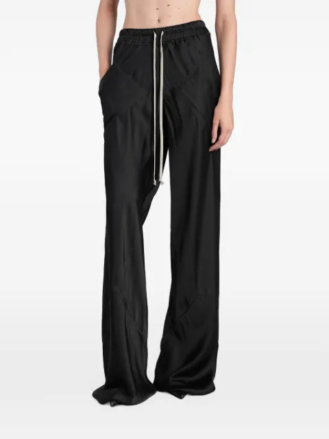 Rick Owens 드로스트링 와이드 팬츠