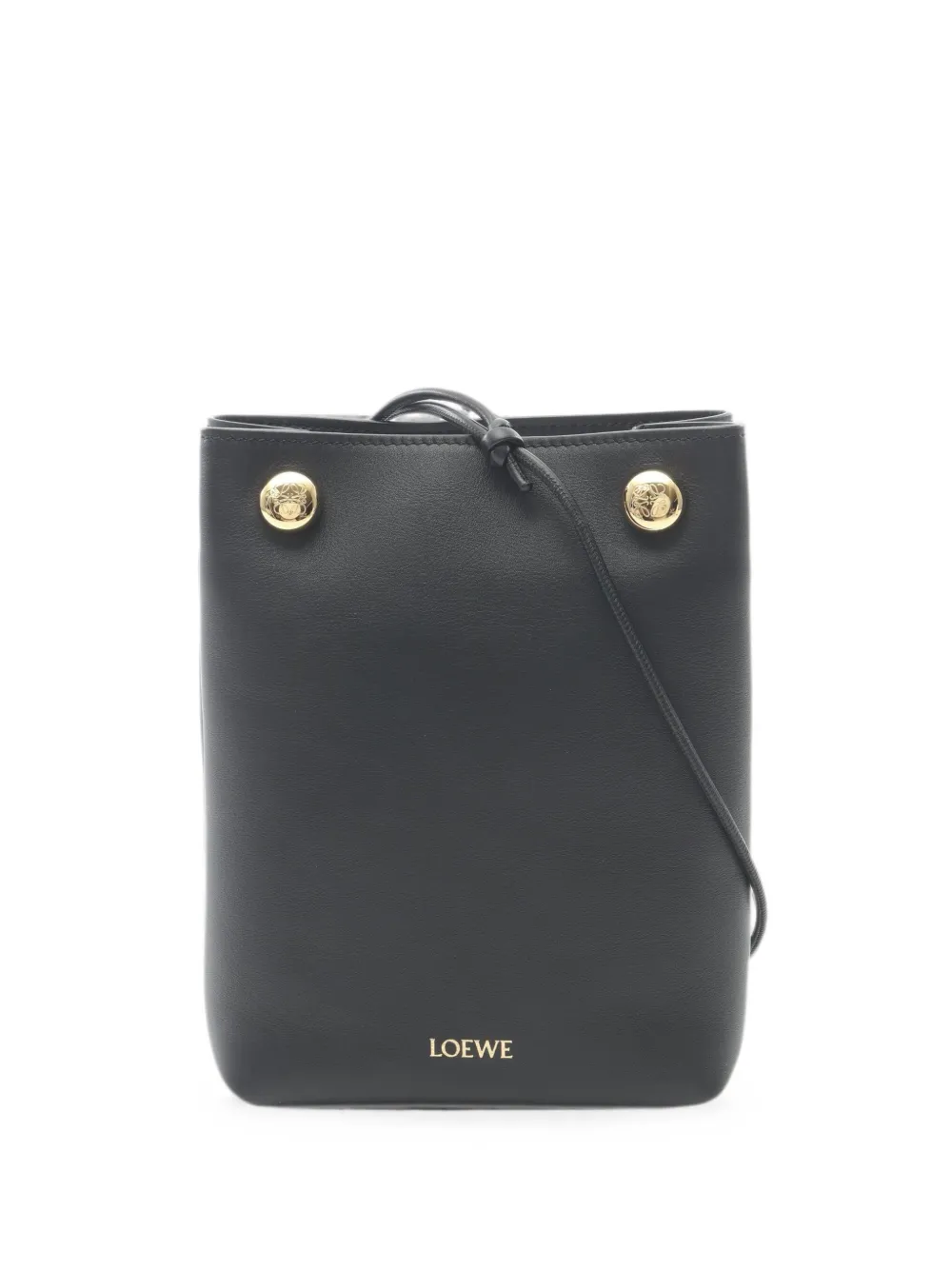 Loewe Pre-Owned 2020s Pebble leather cross body bag - Black