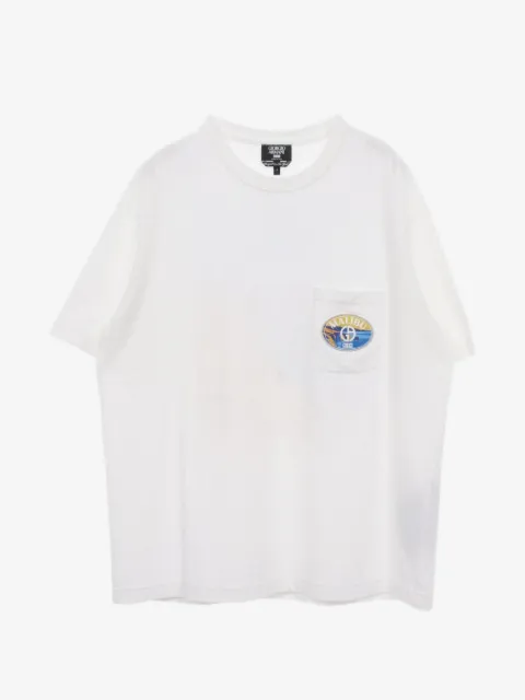 Giorgio Armani Pre-Owned 2010s x Kith Malibu pocket-detail T-shirt