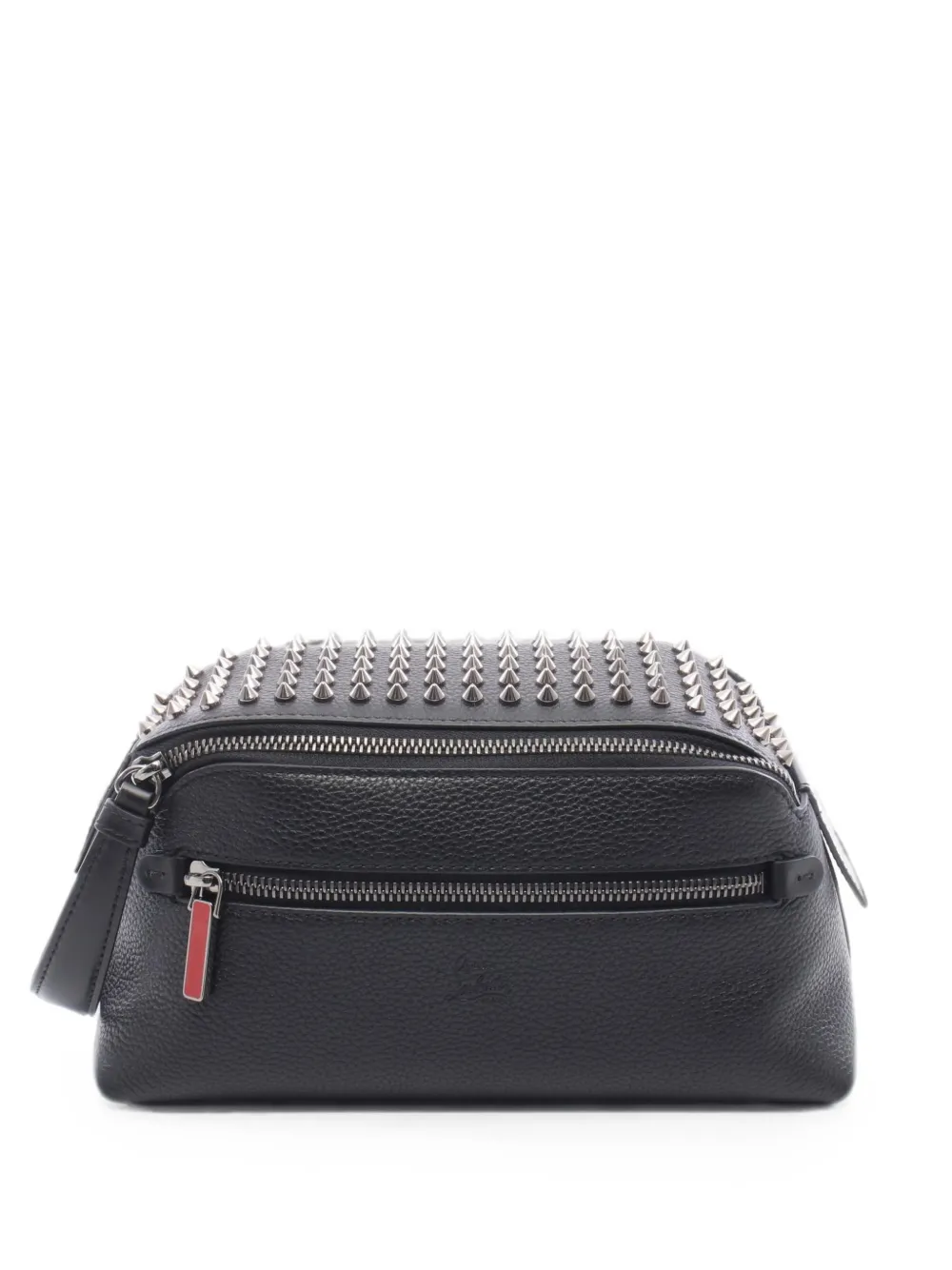 Christian Louboutin Pre-Owned 2020s Funky spiked wash bag - Schwarz