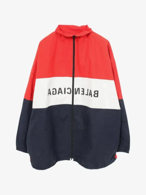 Balenciaga Pre-Owned træningsjakke med omvendt logo fra 00'erne