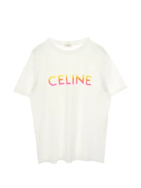 Celine Pre-Owned 2010s logo-print T-shirt