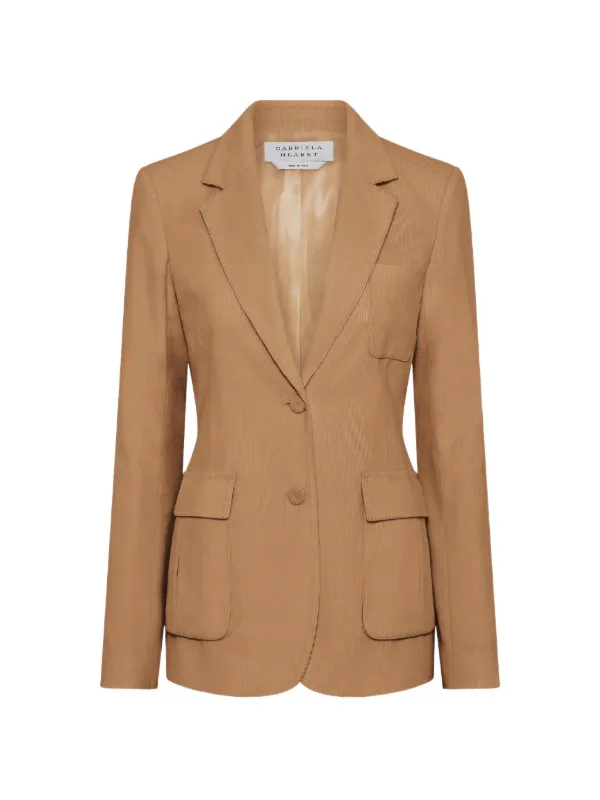 Gabriela Hearst Louisa Blazer in Brown