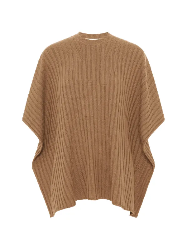 Gabriela Hearst Baron Ribbed Sweater in Brown
