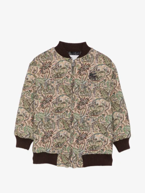 ETRO KIDS paisley-jacquard jacket