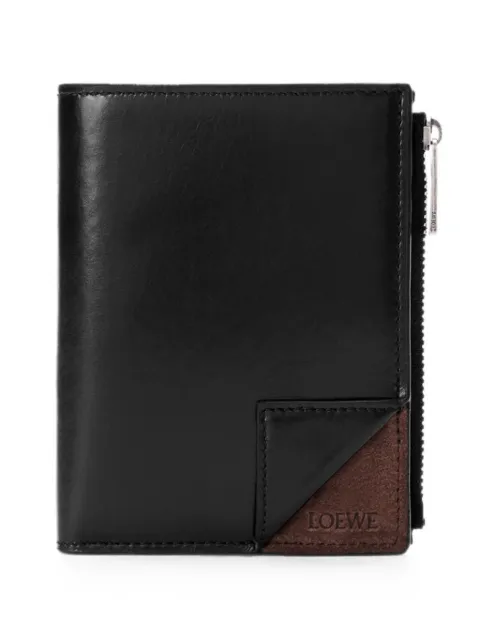 LOEWE logo-debossed panelled wallet